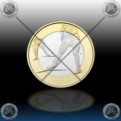 5 EVRO FINSKA 2016 "Sports Coins – TEK NA SMUČEH" UNC
